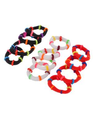Set of 30 rubberband ponytail holder 3