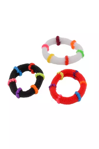 Set of 30 rubberband ponytail holder