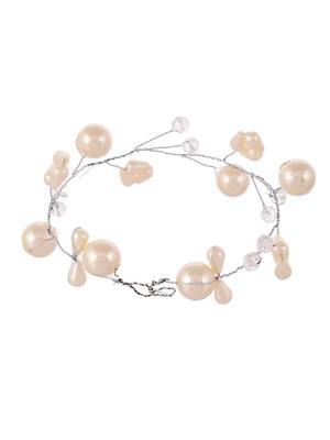 Pearl beads hair vine accessory 4