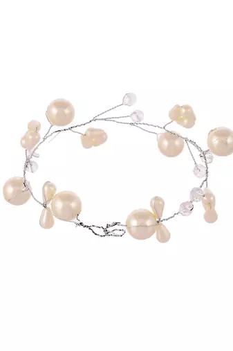 Pearl beads hair vine accessory