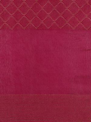 Purple colour art silk women's  saree with blouse piece 4