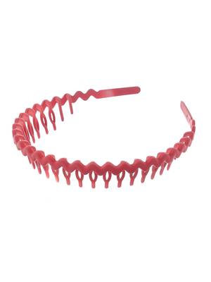 Set of 6 multi colored zig zag hairband 4
