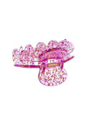 Set of 6 multi colored claw clips 4