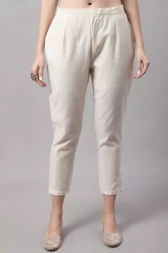  women kurta and trouser dupatta set chanderi modal butti