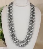 Fancy shell pearls necklace set