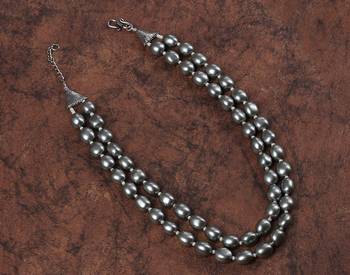 Fancy shell pearls necklace set 2