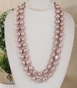 Fancy shell pearls necklace set