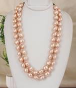 Fancy shell pearls necklace set