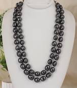 Fancy shell pearls necklace set