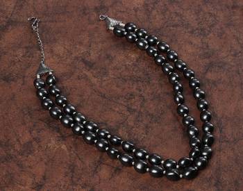 Fancy shell pearls necklace set 2