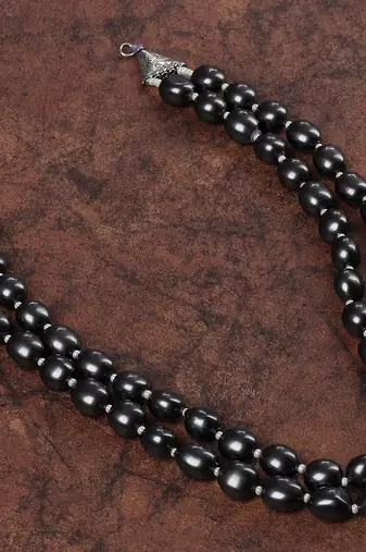 Fancy shell pearls necklace set