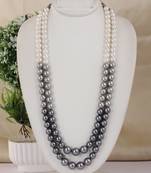 Fancy shell pearls necklace set