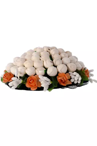 Women multicolored set of 3 scarf hair scrunchies ponytail holders