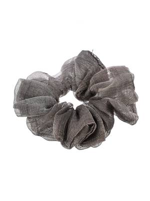 Set of 5 multi colored organza scrunchies ponytail holders 3
