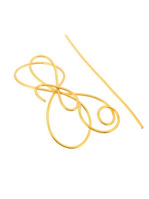 Women gold toned embellished hair accessory 4