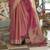Kimisha women's pink silk woven saree with unstitched blouse piece