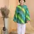 Kidcetra Bandhini Kurta with Pajama - Green