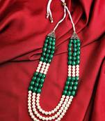 Ethnic Green Mala