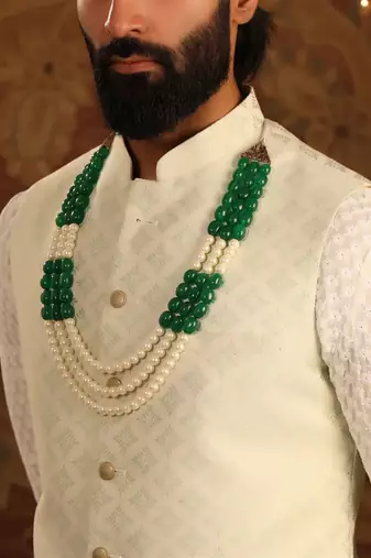 Ethnic Green Mala