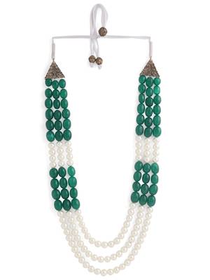 Ethnic Green Mala 4