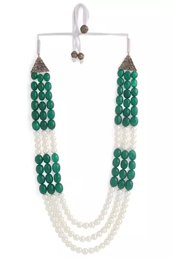 Ethnic Green Mala