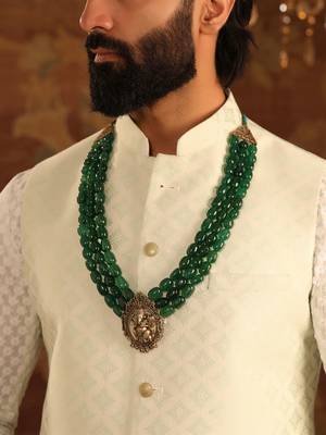 Green Ganesha Mala 2