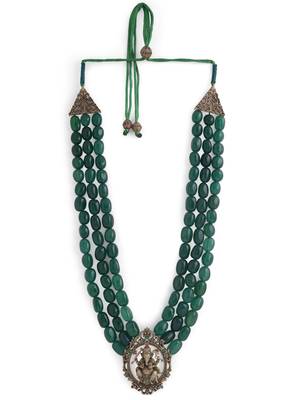 Green Ganesha Mala 4