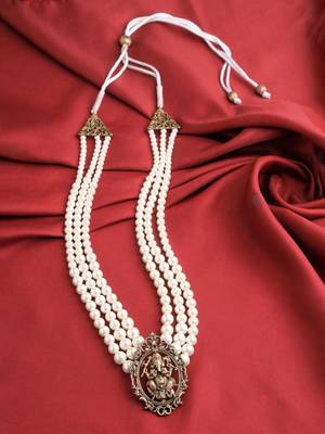 White Ganesha Mala 1