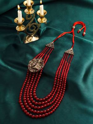 Radhe Krishna Red Mala 1