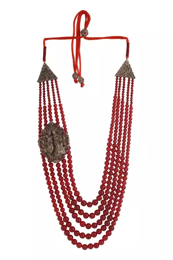 Radhe Krishna Red Mala