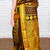 Coffee brown woven silk saree with blouse