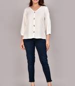 Snow White Bluson Top