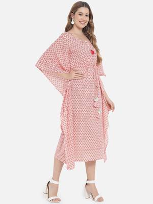 Floral Printed Kaftan for Women 2