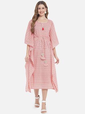 Floral Printed Kaftan for Women 5