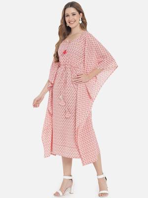 Floral Printed Kaftan for Women 6