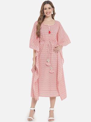 Floral Printed Kaftan for Women 7