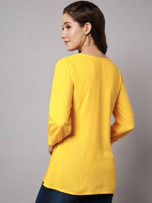 Mango Yellow A-line Top 2