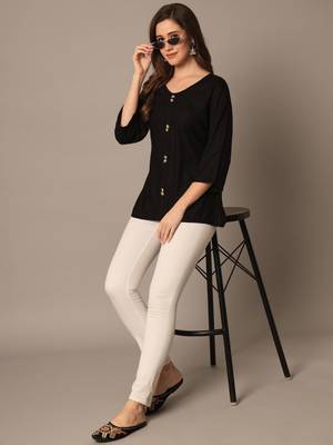 Black A-line Top 7