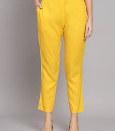 Mango Yellow Flared Kurta Set with Dupatta