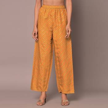 Yellow Anarkaii Kurta Pants with Dupatta 7