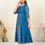 WOMEN COTTON HAND PRINT LIGHT EMBAROIDERY WORK KURTIS