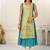WOMEN VISCOSE AND JACQUARD BUTTA ZARI WITH EMBROIDERED KURTI
