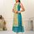 WOMEN VISCOSE AND JACQUARD BUTTA ZARI WITH EMBROIDERED KURTI