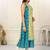 WOMEN VISCOSE AND JACQUARD BUTTA ZARI WITH EMBROIDERED KURTI
