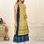 WOMEN VISCOSE AND JACQUARD BUTTA ZARI WITH EMBROIDERED KURTI
