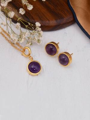 Amethyst Charm Set 1