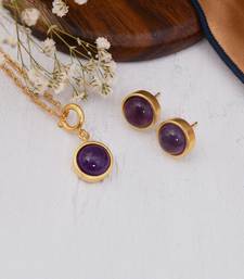 Amethyst Charm Set