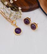 Amethyst Charm Set
