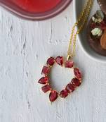 Heart of Rubies Necklace