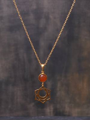 Sacral Chakra Necklace 1